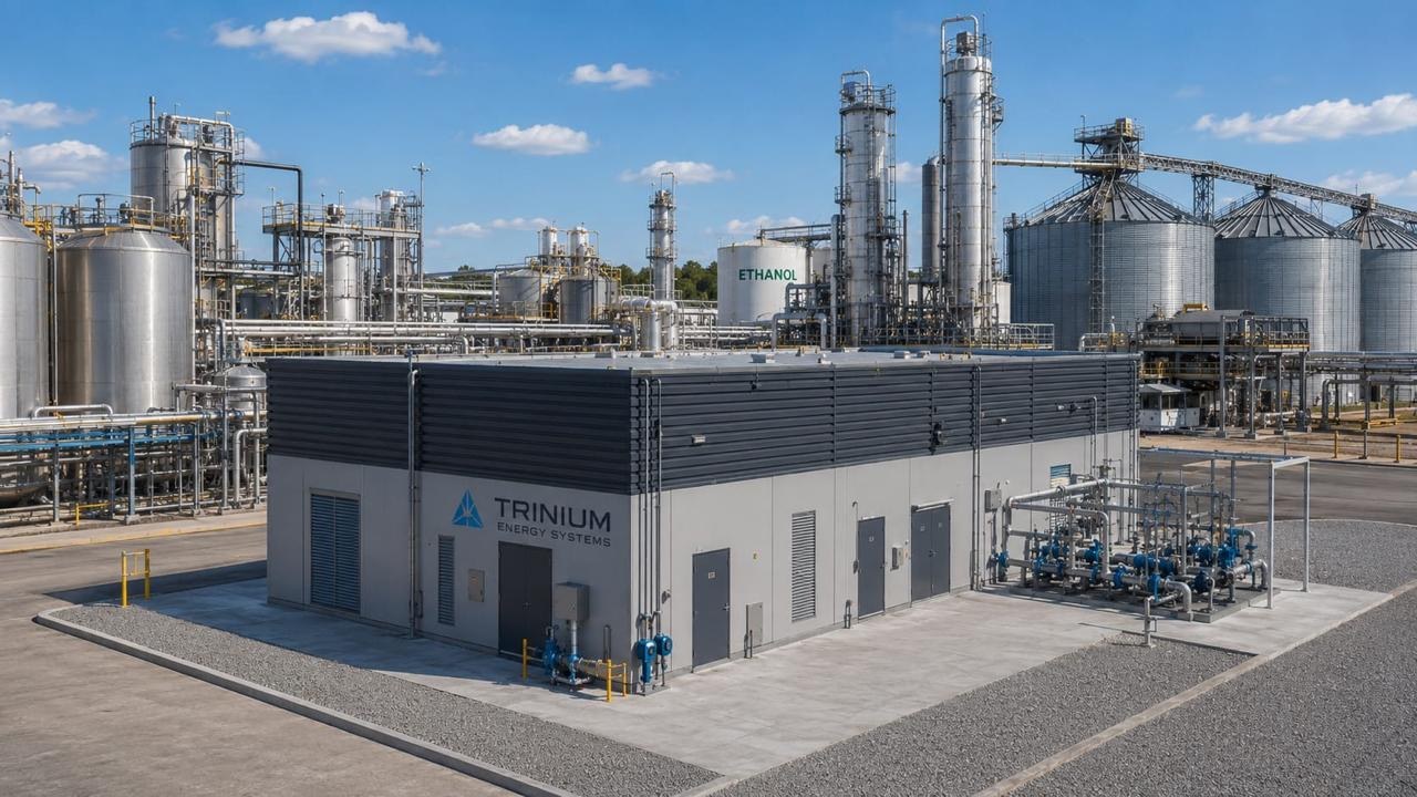 TES Micro Facility Model — connected to an industrial facility